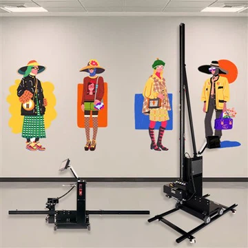 TWF1000 Entegre 3D UV Dikey Taşınabilir 2in1 Duvar ve Zemin Yazıcı